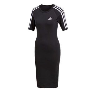 Adidas black body con dress.